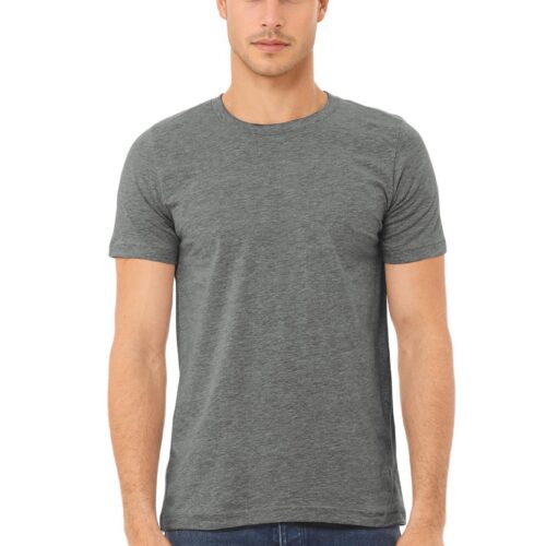 Camiseta cuello redondo hombre Heather
