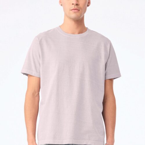 Camiseta de efecto lavado gruesa unisex