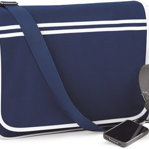Bolsa retro estilo mensajero