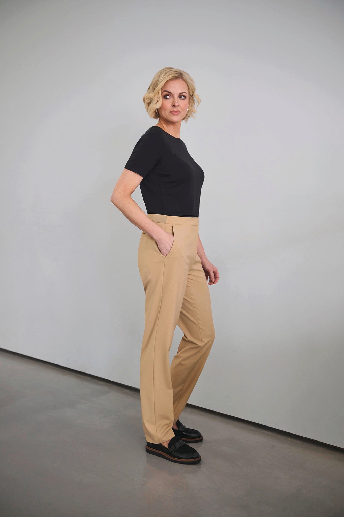 Pantalón mujer Eleanor corte slim