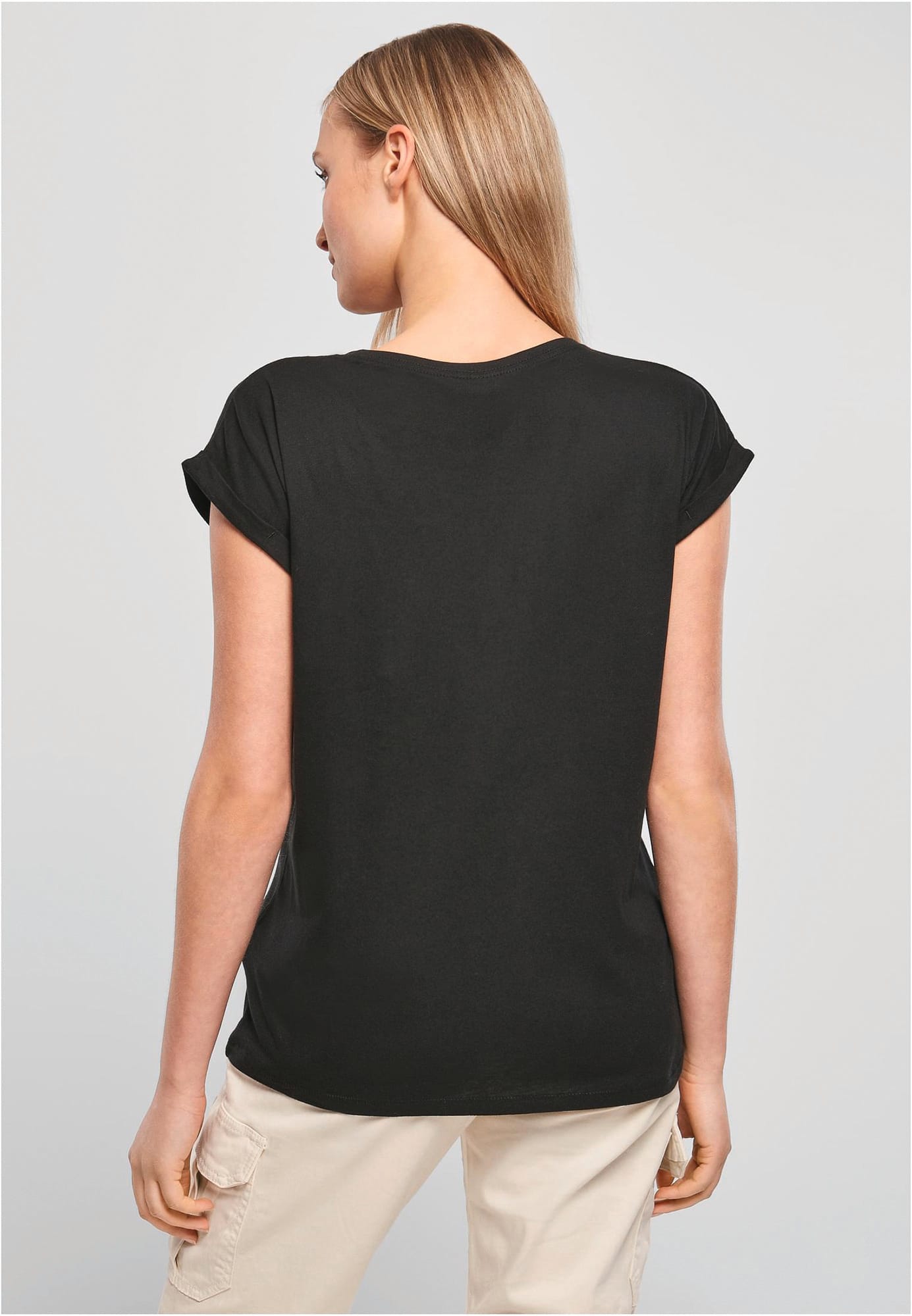 Camiseta ecorresponsable mangas vueltas mujer - Imagen 2