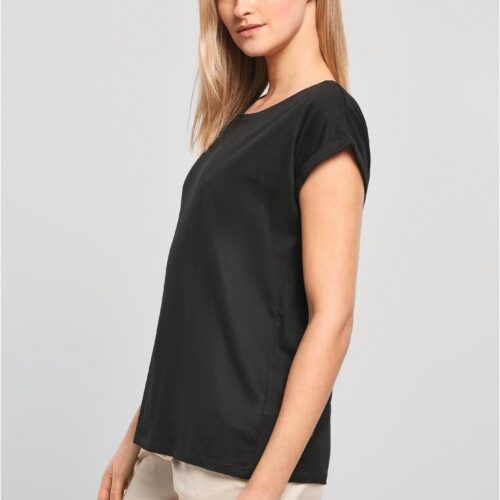 Camiseta ecorresponsable mangas vueltas mujer