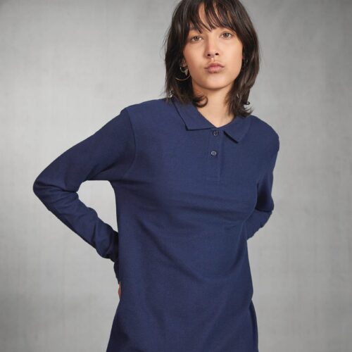 ID.001 Polo manga larga mujer