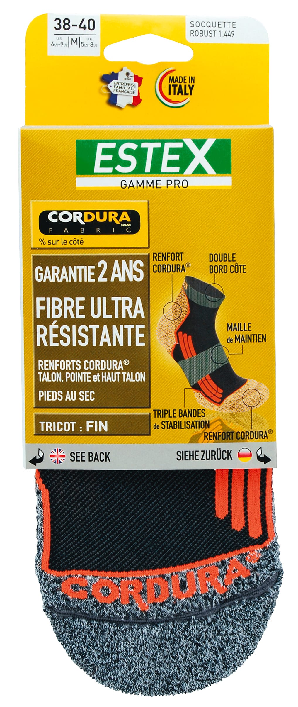 Juego de 3 pares de calcetines robust - Imagen 2