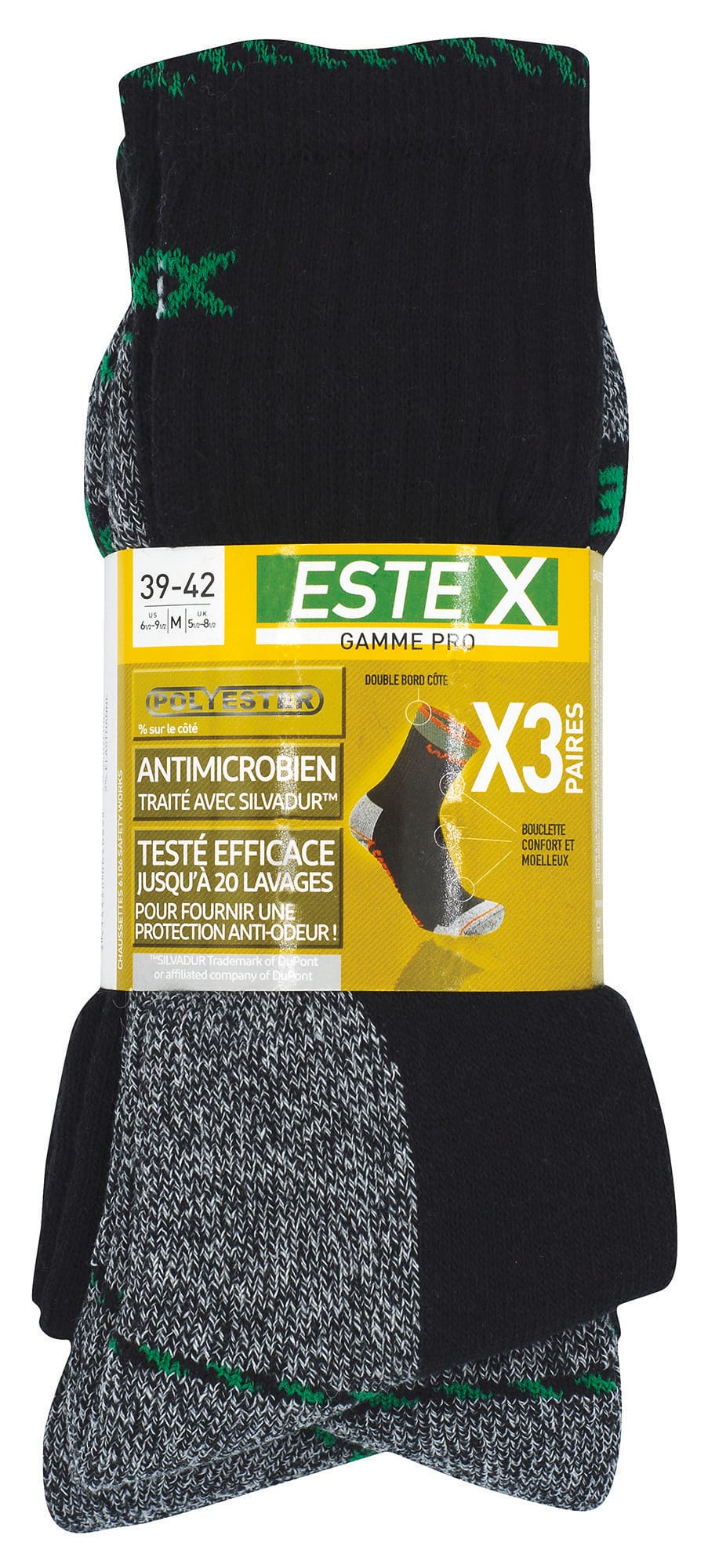 Pack - 3 pares de calcetines SAFETY WORK - Imagen 2