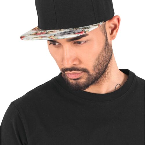 Gorra floral snapback