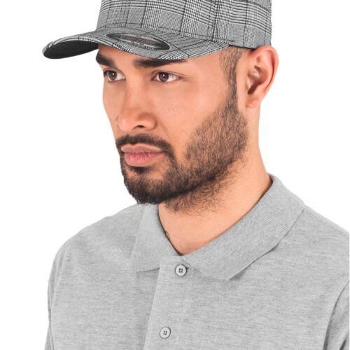 Gorra con motivo Príncipe de Gales