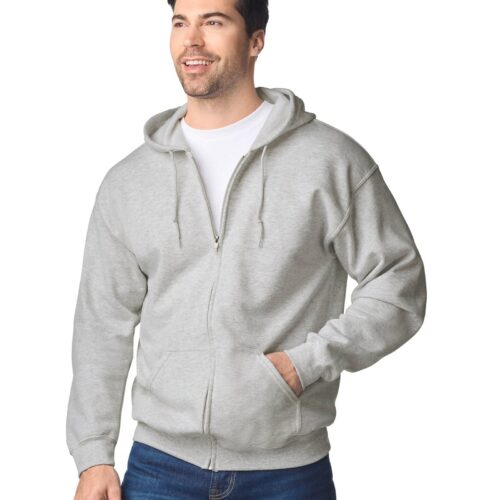 Sudadera Heavy Blend™ capucha y cremallera hombre