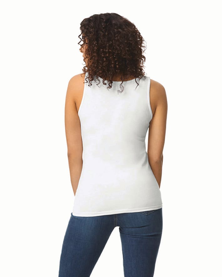 Camiseta SoftStyle sin mangas mujer - Imagen 2