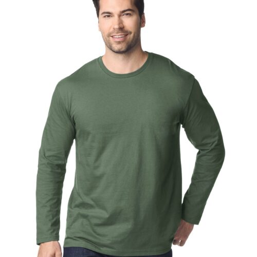 Camiseta SoftStyle manga larga hombre
