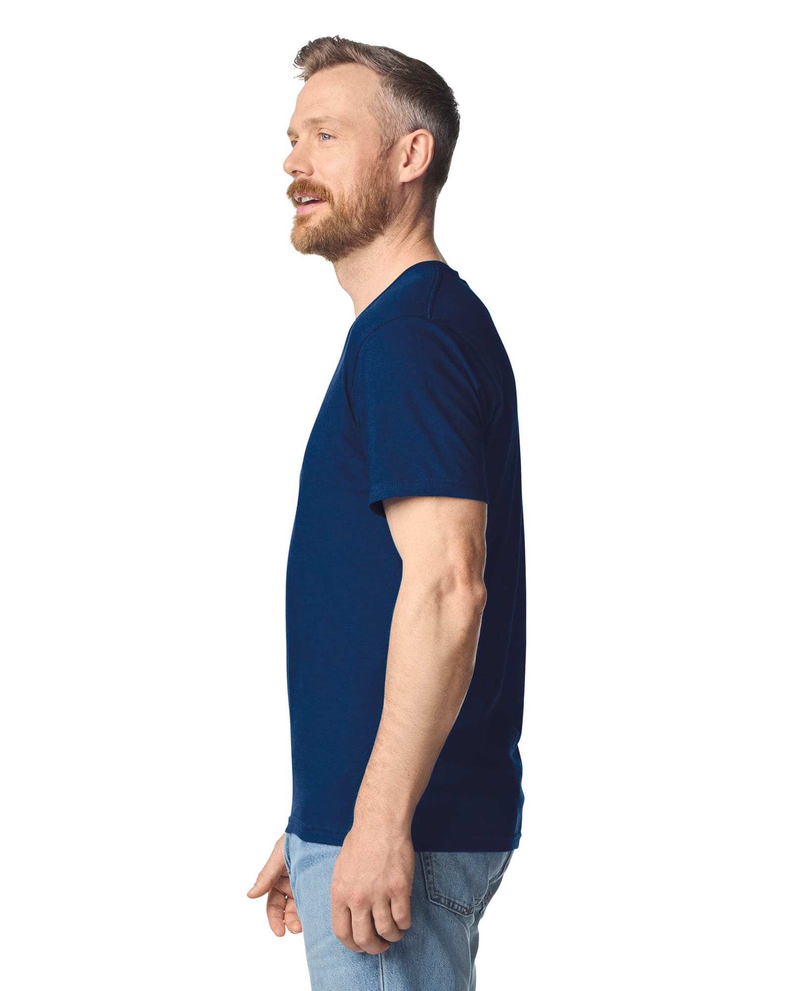 Camiseta SoftStyle cuello de pico hombre - Imagen 2