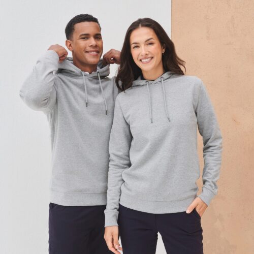 Sudadera capucha ecorresponsable unisex