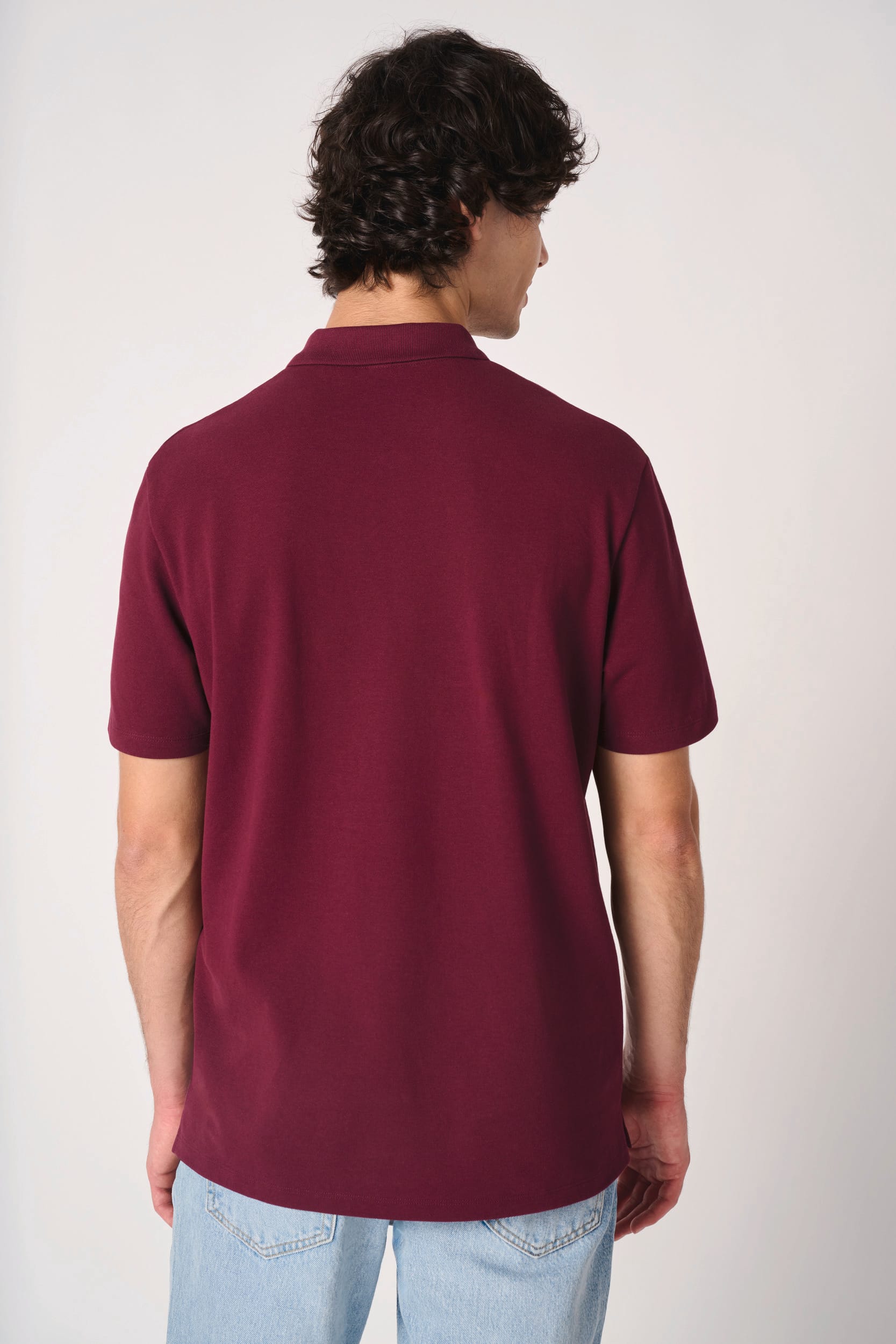 Polo punto piqué hombre - Imagen 2