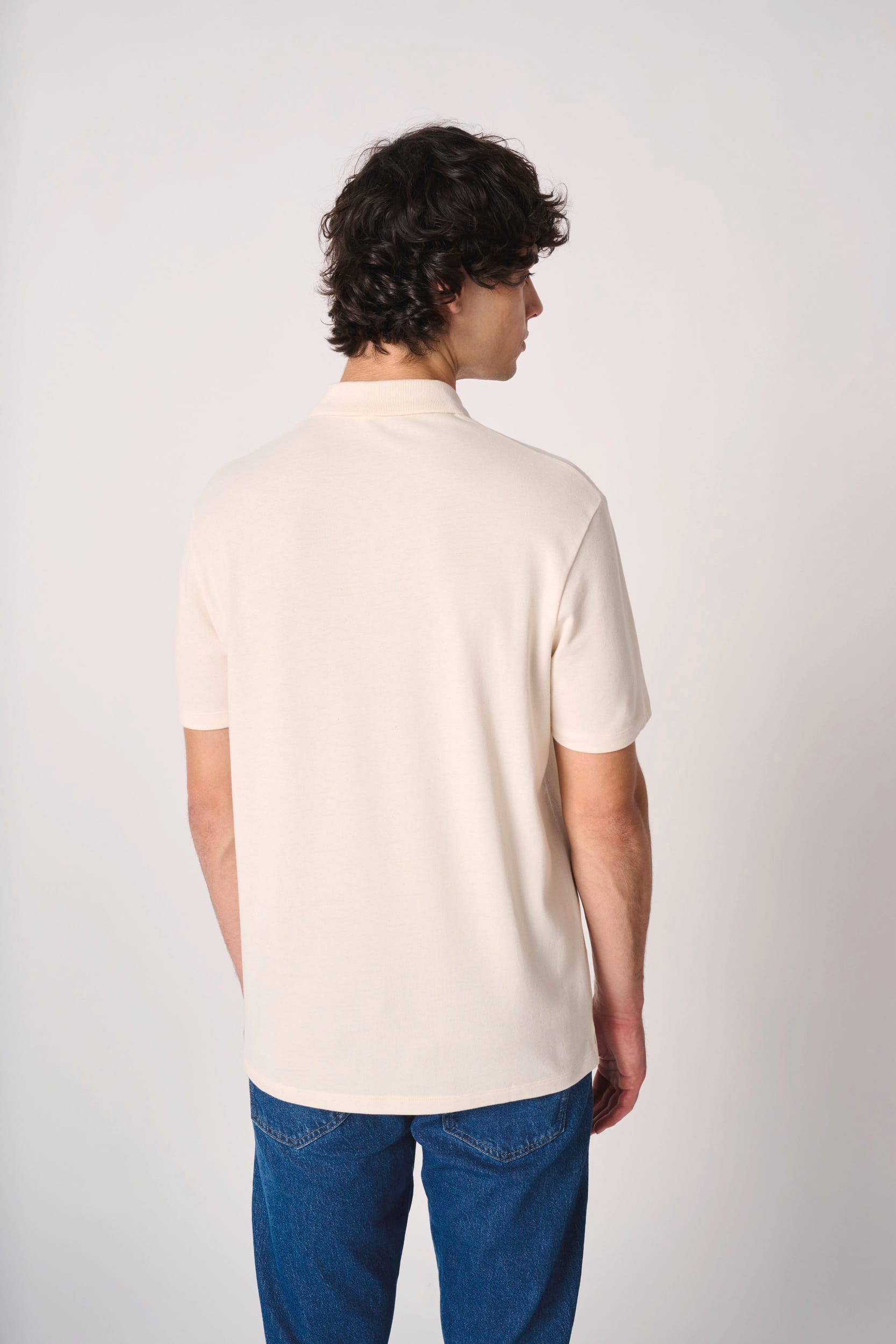 Polo punto piqué hombre - Imagen 2