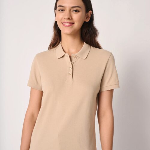Polo punto piqué mujer