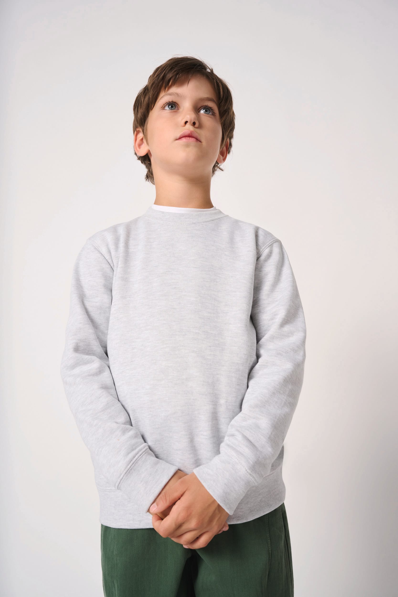 Sudadera cuello redondo infantil