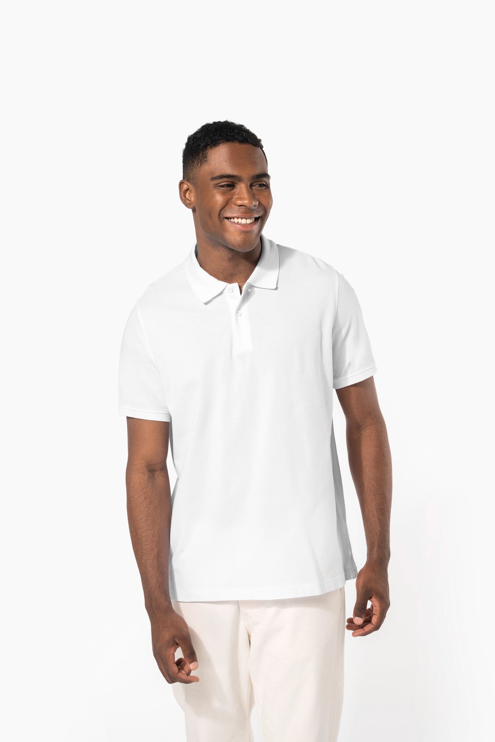 Polo piqué Bio180 hombre