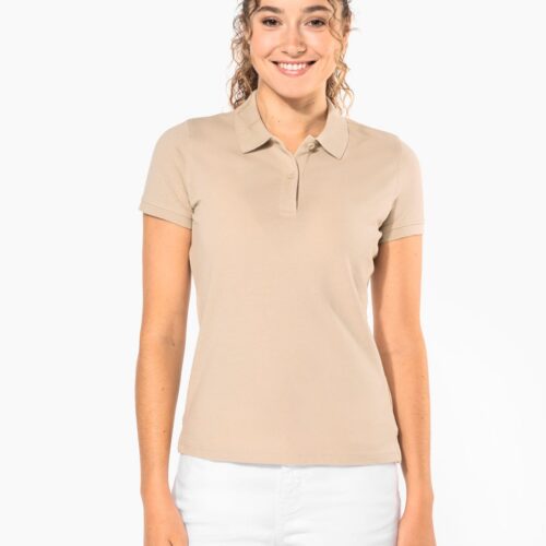 Polo piqué Bio180 mujer