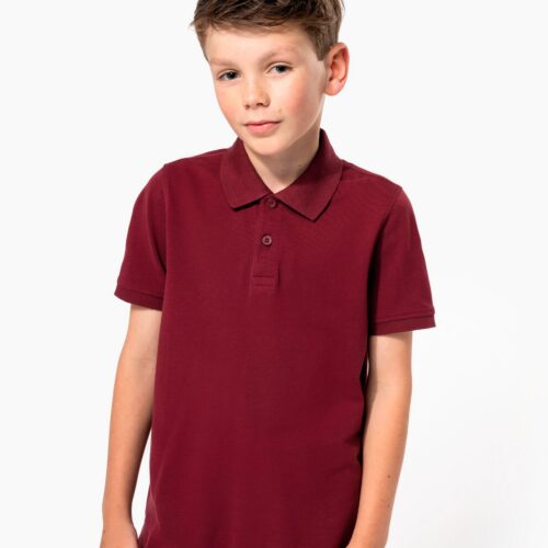 Polo de punto piqué Bio180 infantil
