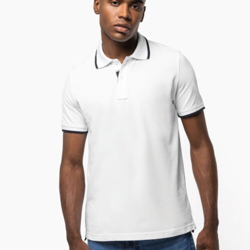 Polo manga corta hombre