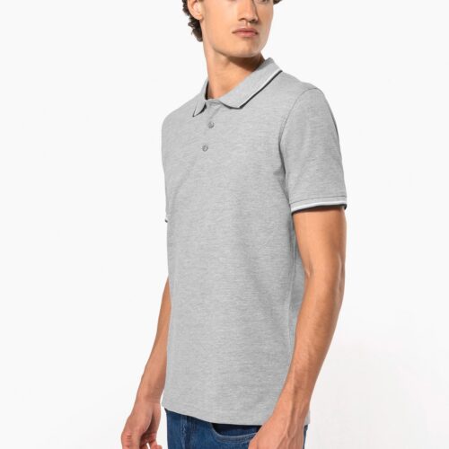 Polo de manga corta hombre